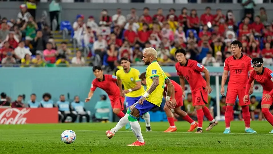 آمارهای بازی طوفانی برزیل مقابل کره‌جنوبی