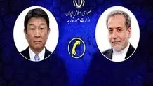 تماس تلفنی وزیر امور خارجه ایران و ژاپن