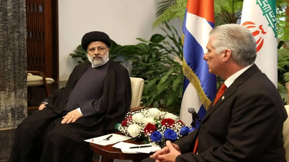 دیدار دو جانبه روسای جمهور ایران و کوبا