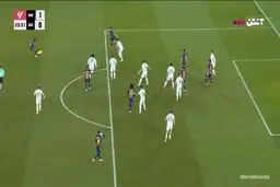 گل مردود بارسلونا توسط فران تورس+ ویدئو