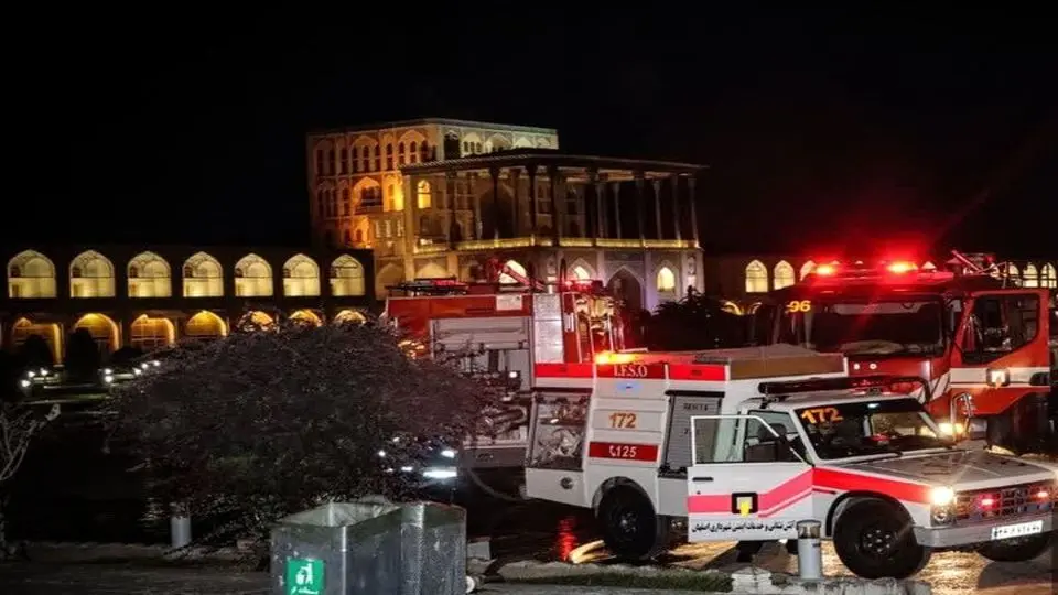 جزئیات آتشسوزی در میدان نقشجهان اصفهان