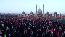 مراسم تشییع رهبر شهید در قم به پایان رسید