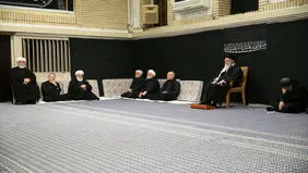 نوای «ای ایران خدایی» حاج محمود کریمی در حضور رهبر انقلاب + عکس و ویدئو
