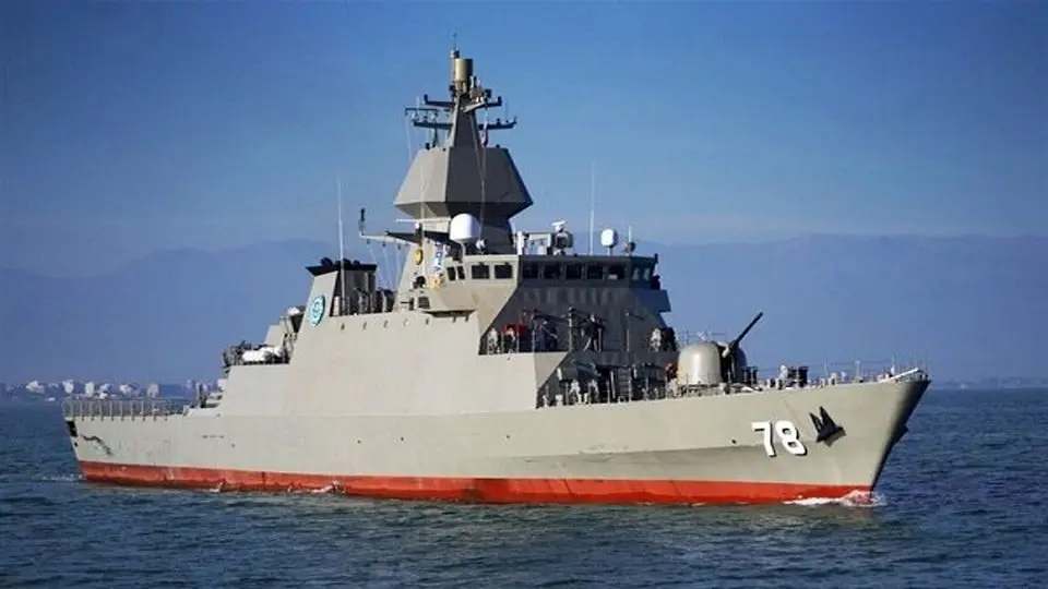Deylaman destroyer officially joins Iran Navy