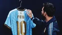 لباس ویژه آرژانتین در آخرین حضور مسی را ببینید + عکس