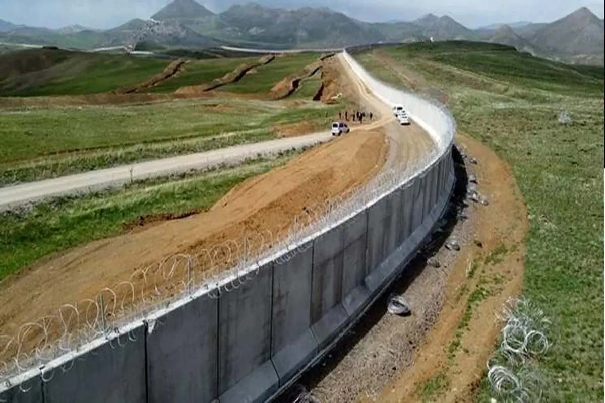ترکیه: ۹۶ کیلومتر از دیوار مرزی با ایران تکمیل شد


