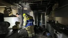 آتش‌سوزی در برج مسکونی وردآورد یک قربانی گرفت