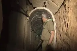 اسرائیل می‌خواهد تونل‌های حماس را با آب دریا پر کند

