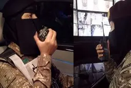 نیرو‌های زن ویژه تامین امنیت اماکن دیپلماتیک در عربستان/ ویدئو

