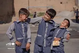 زنگ اول در مدرسه روستایی در ایران+ عکس