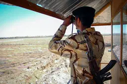 شهادت یک مرزبان در هنگ مرزی سراوان

