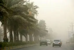 وزش باد و خیزش گردوخاک در نوار شرقی کشور


