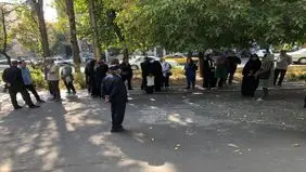  تجمع اعتراضی مقابل ستاد ارتش تهران + عکس