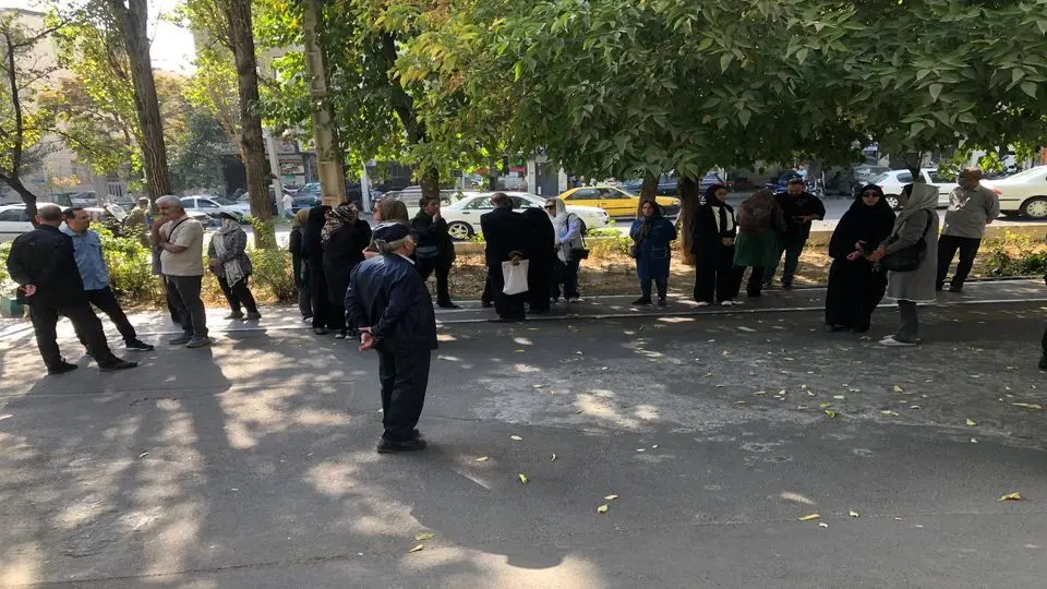  تجمع اعتراضی مقابل ستاد ارتش تهران + عکس