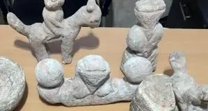 دستگیری 4 متهم در ماجرای کشف محموله تاریخی 2800 ساله در فریدونکنار 