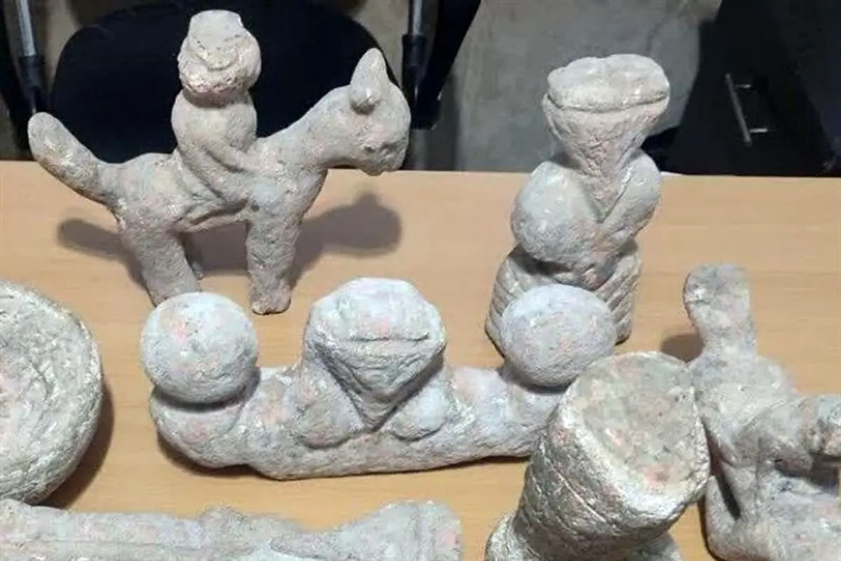 دستگیری 4 متهم در ماجرای کشف محموله تاریخی 2800 ساله در فریدونکنار 