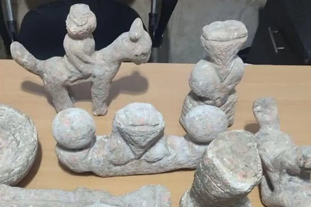 دستگیری 4 متهم در ماجرای کشف محموله تاریخی 2800 ساله در فریدونکنار 