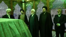 پسر سیدحسن خمینی در کنار غلامحسین اژه‌ای + عکس