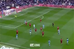 گل سوم منچسترسیتی به لیورپول را ببینید + ویدیو