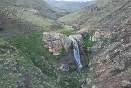 آبشار دره غار شهر علی آباد دمق ثبت ملی می شود