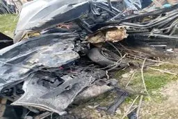 تصادف مرگبار در محور جوانرود به ثلاث بابا جانی/۴ نفر جان خود را از دست دادند