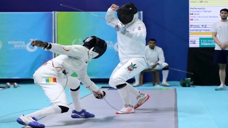 حضور ورزشکاران ایرانی در روز هفتم قونیه