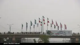 کرمان در محاصره ریزگردها؛ کاهش کیفیت هوا و دید افقی
