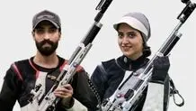 تیم میکس تفنگ ۱۰ متر ایران در  آسیا چهارم شد