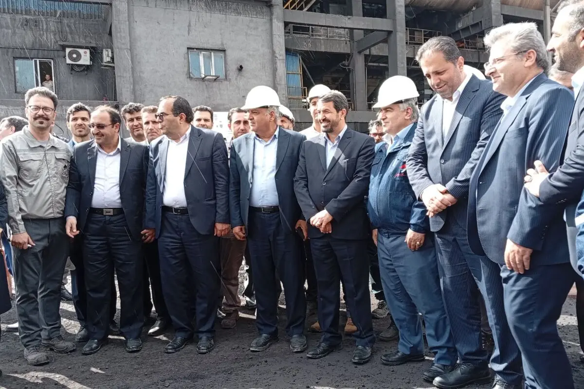 کارخانه گندله‌سازی جز صنایع سبز فولادی است
