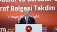 اردوغان: هدف ما ایجاد کمربند امنیت و صلح در اطراف ترکیه است

