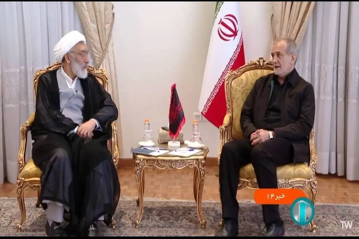 دیدار حجت‌الاسلام پورمحمدی با رئیس جمهور منتخب    