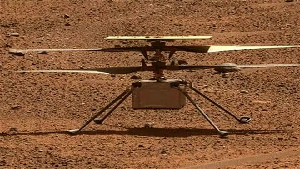 مرگ بالگرد «نبوغ» ناسا در مریخ