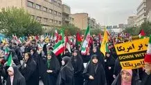 Iranians hold pro-Palestine rallies across nation