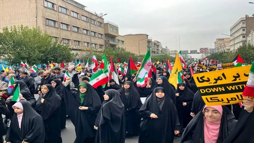 Iranians hold pro-Palestine rallies across nation