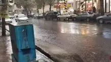 بارش شدید باران در آستارا + ویدیو