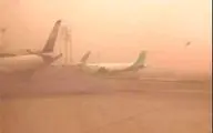 لغو پروازهای مسیر آبادان-تهران با گردوخاک 