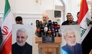 قالیباف : وحدت ایران و عراق گسستنی نیست / قالیباف سز مزار ابومهدی مهندس رفت 