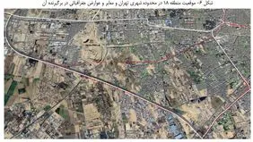 گسترش فرونشست زمین در تهران/ این منطقه به مرحله هشدار رسید