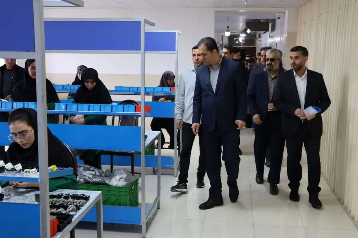 بازدید معاون اقتصادی استاندار همدان از واحدهای صنعتی رزن

