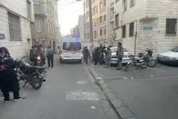 انفجار یک واحد مسکونی در خیابان پیروزی تهران
