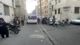 انفجار یک واحد مسکونی در خیابان پیروزی تهران