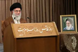 سخنرانی تلویزیونی رهبر انقلاب اسلامی به مناسبت روز قدس