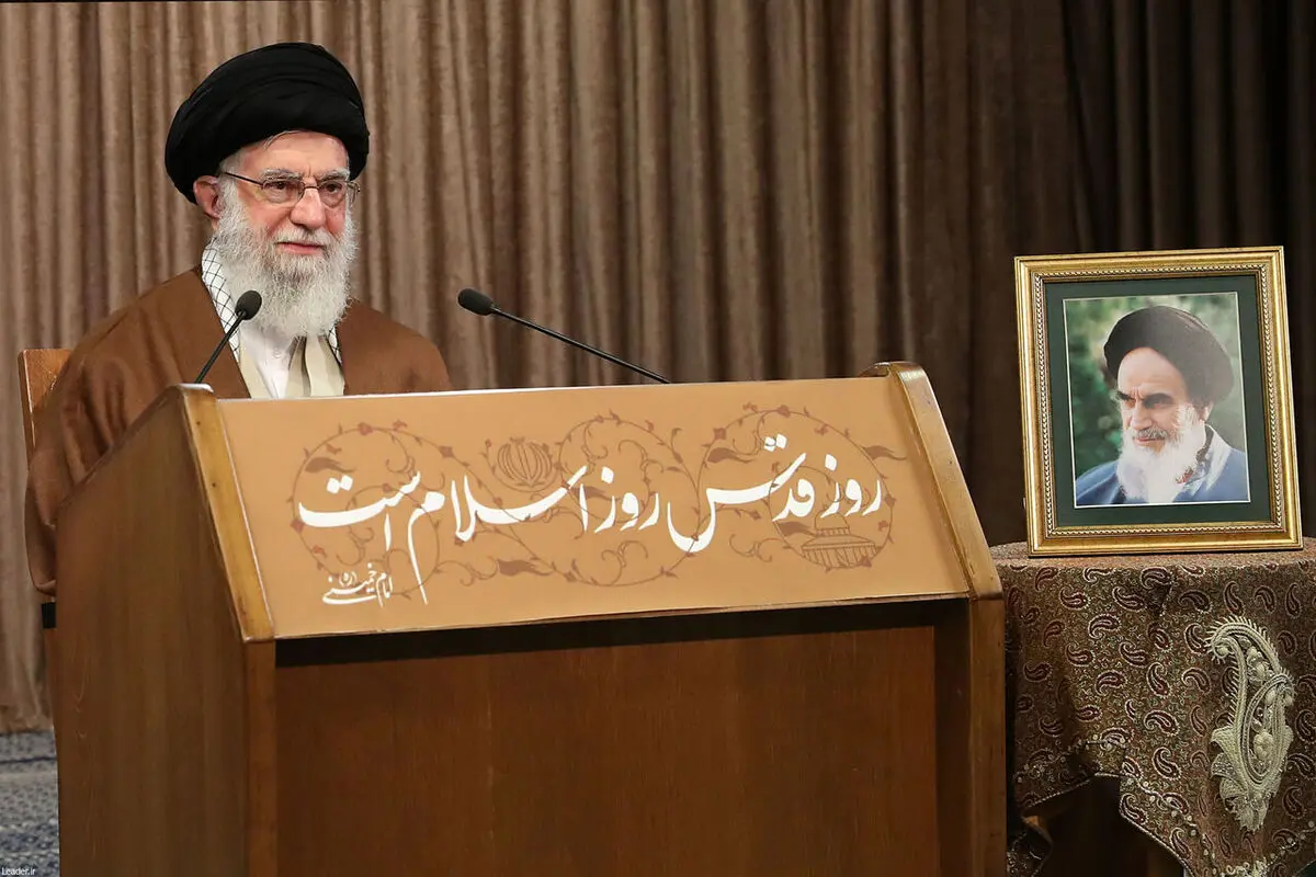 سخنرانی تلویزیونی رهبر انقلاب اسلامی به مناسبت روز قدس