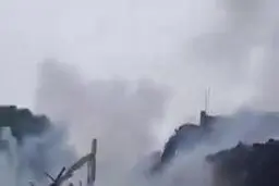 تصاویر ترسناک از انفجار در کارخانه مواد محترقه در هند