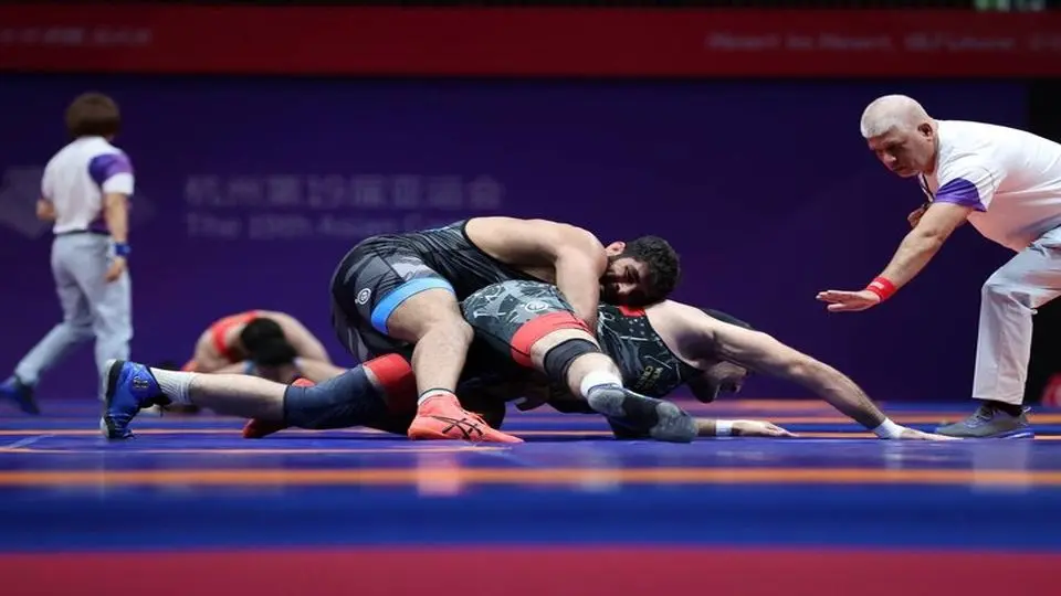 Iran snatches first Greco-Roman wrestling gold medal