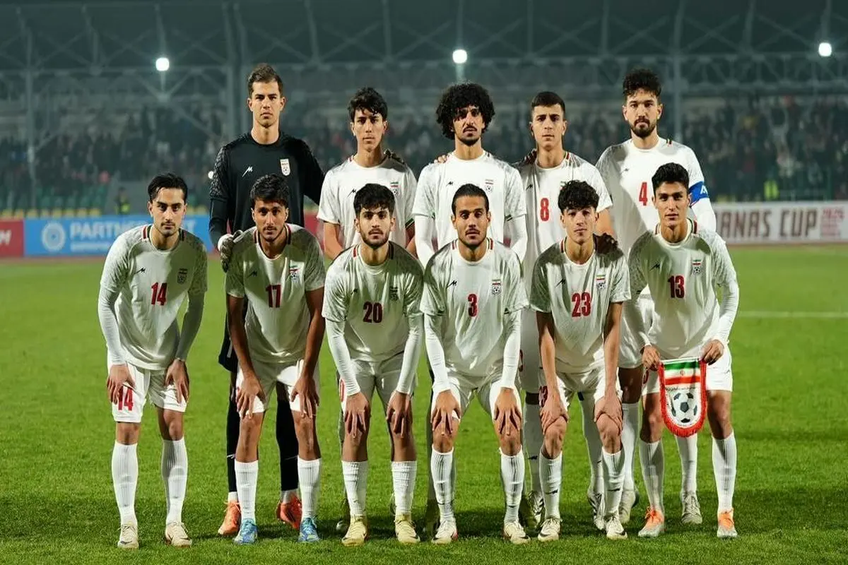 پیروزی تیم امید ایران مقابل بحرین در تورنمنت ماناس

