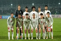 پیروزی تیم امید ایران مقابل بحرین در تورنمنت ماناس

