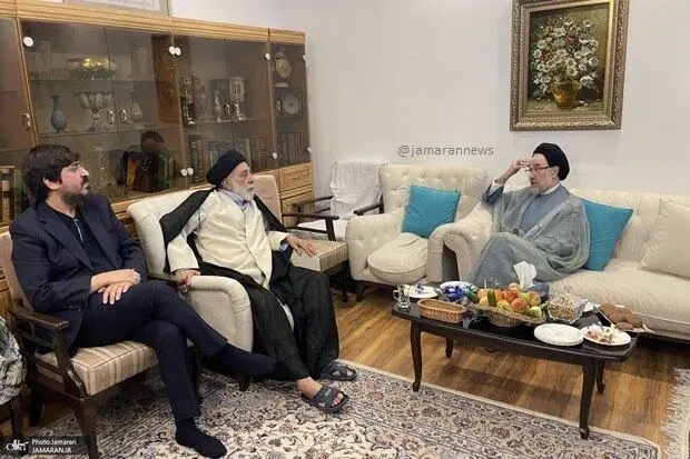 دیدار سید محمد خاتمی با سید هادی خامنه‌ای