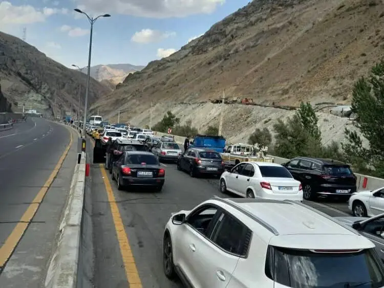 اطلاعیه پلیس درباره جاده کندوان