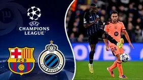 خلاصه بازی کلوب بروژ مقابل بارسلونا را ببینید+ ویدئو